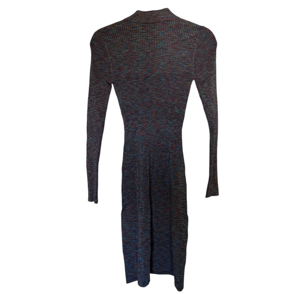 Theory Polo Rib Dress Multi Color - Picture 6 of 9